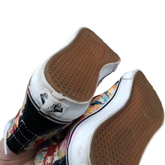 Vans X Disney Unisex Sk8-Hi Multi Princess Print Sneakers Size 7.5 - Picture 3 of 9
